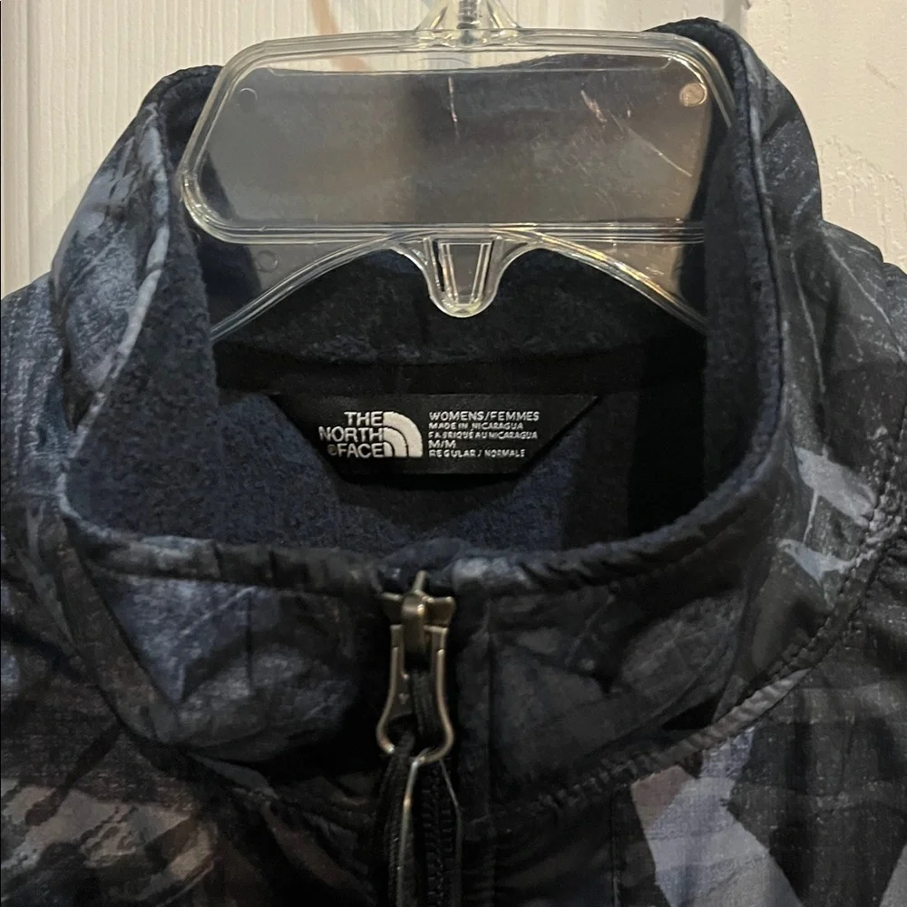 The North Face 200 Tundra Denali fleece jacket in Blue floral camo Size M - Picture 9 of 12